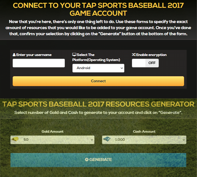  MLB Tap Sports Baseball 2017 Hack – Free Gold and Cash