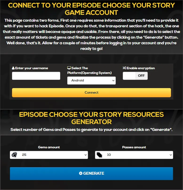 Episode-Choose-Your-Story-Generator-Online-Hack