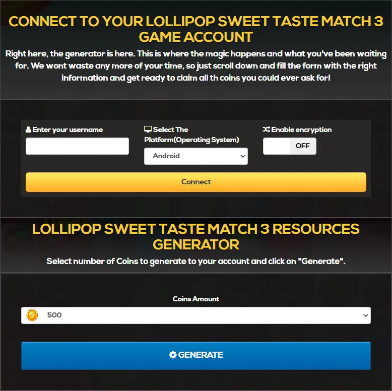 Lollipop-Sweet-Taste-Match-3-Online-Hack-For-Android-iOS-and-Amazon-Phone