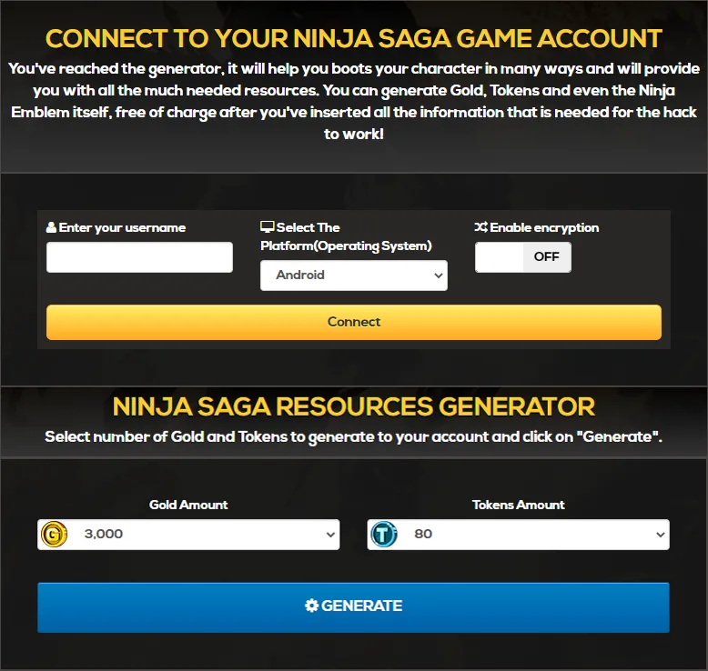 Ninja-Saga-Online-Hack-For-Android-and-iOS