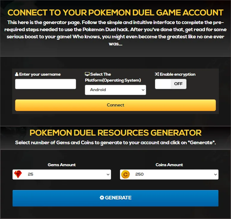 Pokemon-Duel-Online-Hack-For-Android-and-iOS