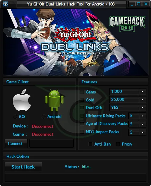 Yu-Gi-Oh Duel Links Hack Tool – How To Get Free Gold and Gems