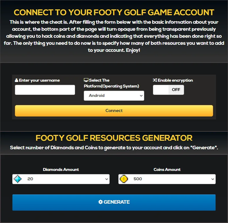 Footy-Golf-Online-Hack-For-Android-and-iOS