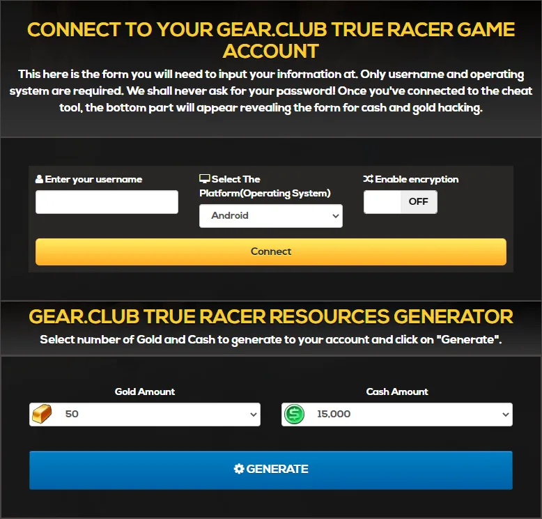Gear-Club-True-Racer-Online-Hack-For-Android-iOS-Facebook-and-Amazon-Phone