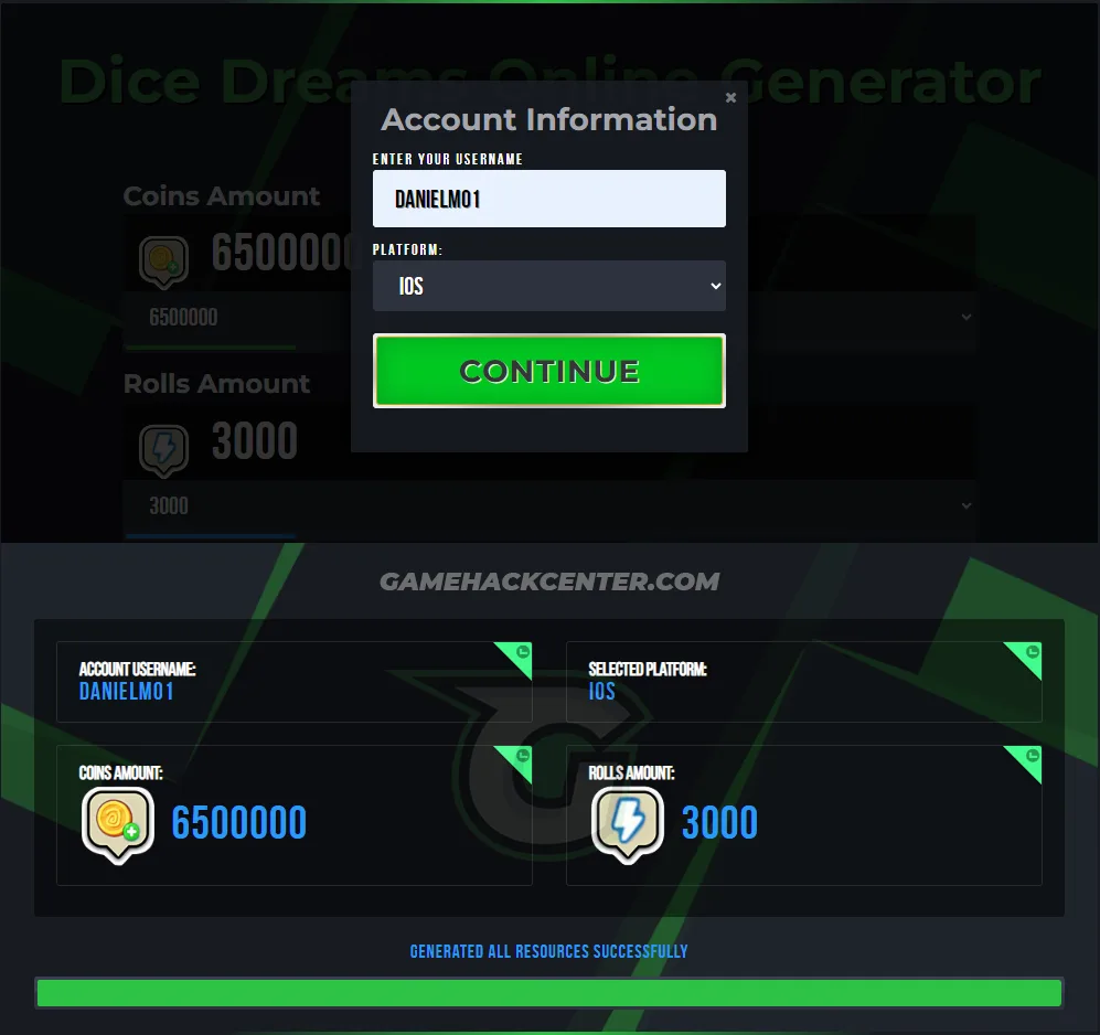 Dice-Dreams-Hack-Online-Resource-Generator