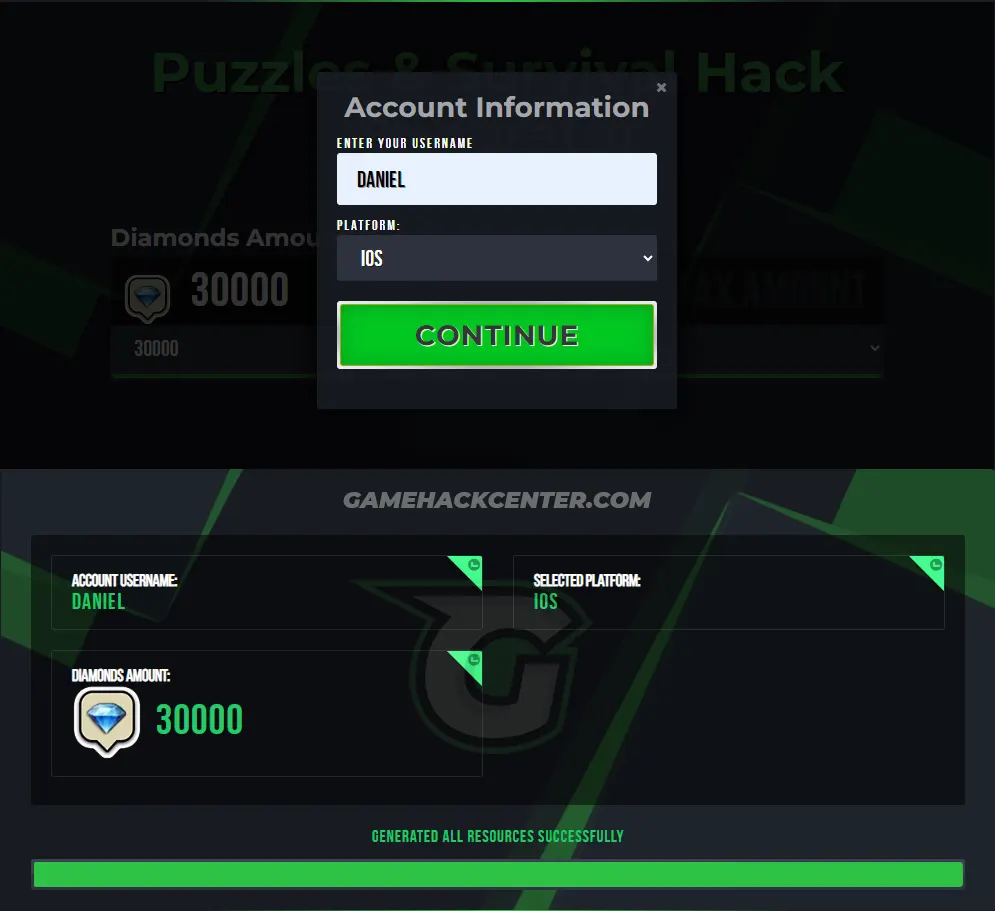 Puzzles-Survival-Hack-Online-Resource-Generator