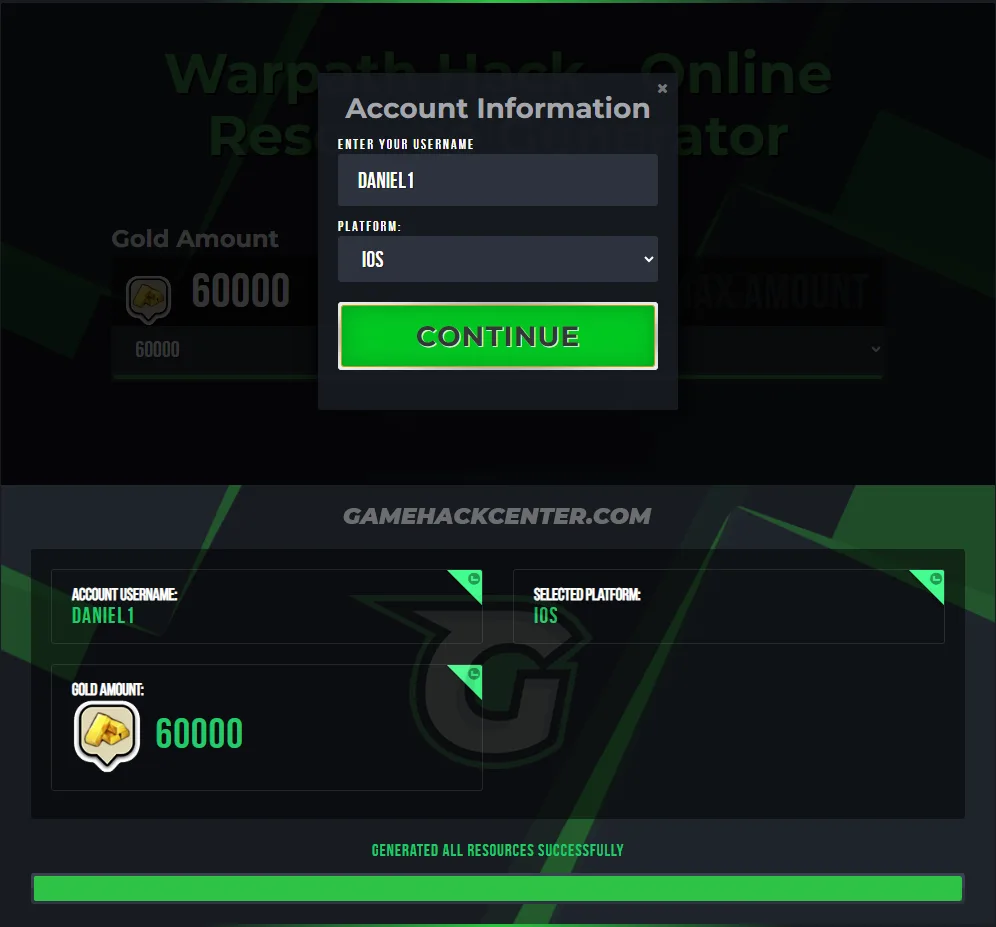 Warpath-Hack-Online-Resource-Generator