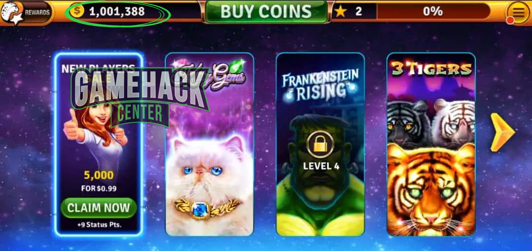 How to hack House of Fun Free Coins!