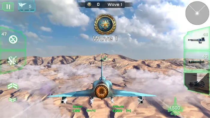 Ace Fighter Modern Air Combat gameplay