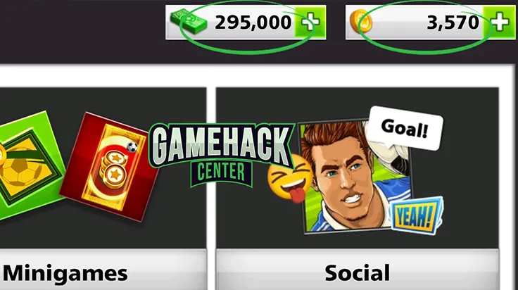 Soccer Stars Coins and Bucks Hack Screenshot